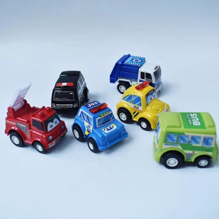 Set 6 ô tô đồ chơi cho bé