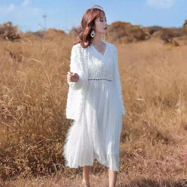 Đầm Ulzzang tuyết mưa