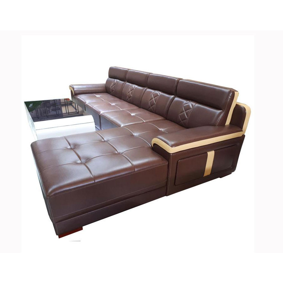 Ghế Salon Góc L Phối Màu Sang Trọng - Sofa Góc Cho Phòng Khách