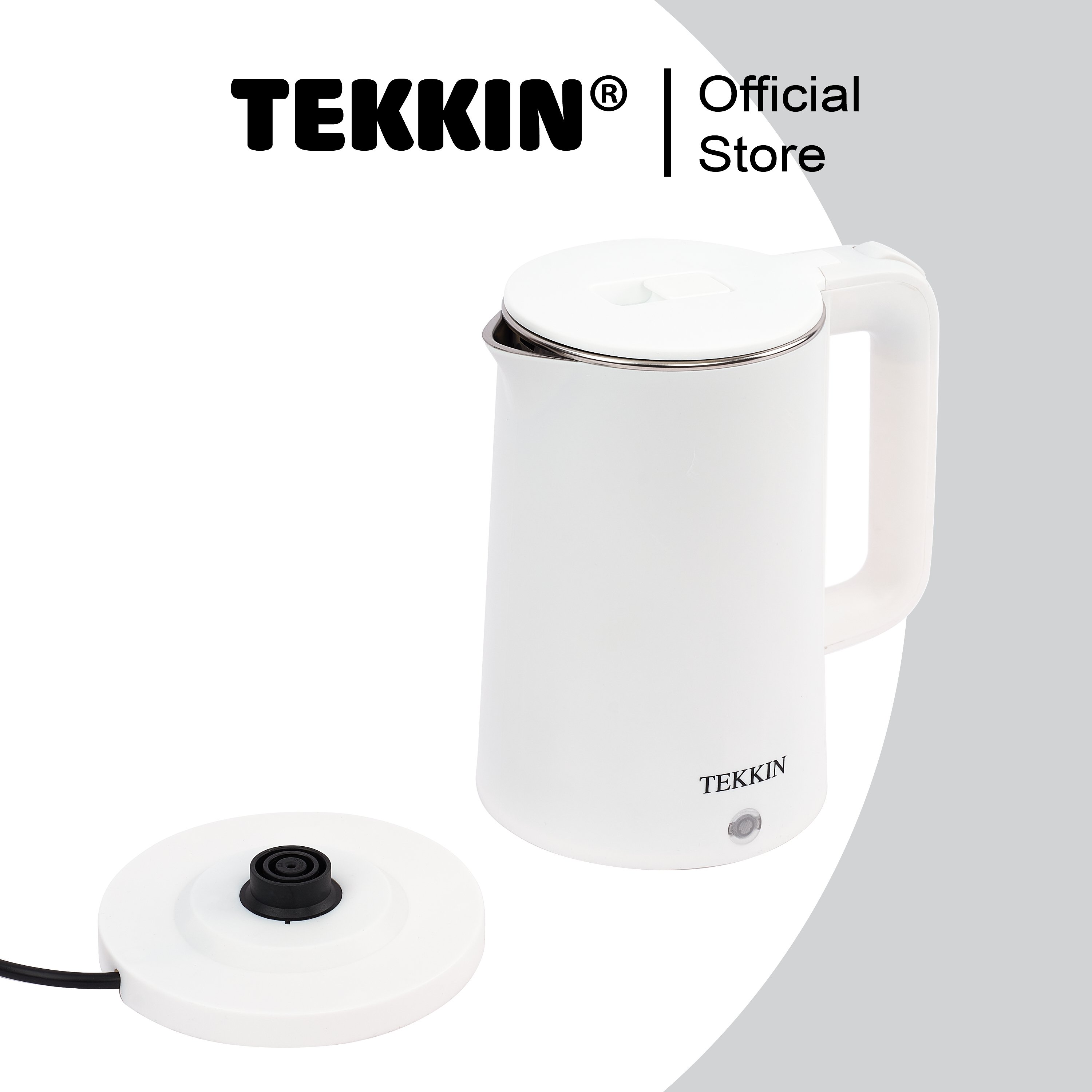 Ấm siêu tốc TEKKIN TI-2840 1.5L công suất 1500W Bảo Hành 12 tháng - Hàng Nhập Khẩu