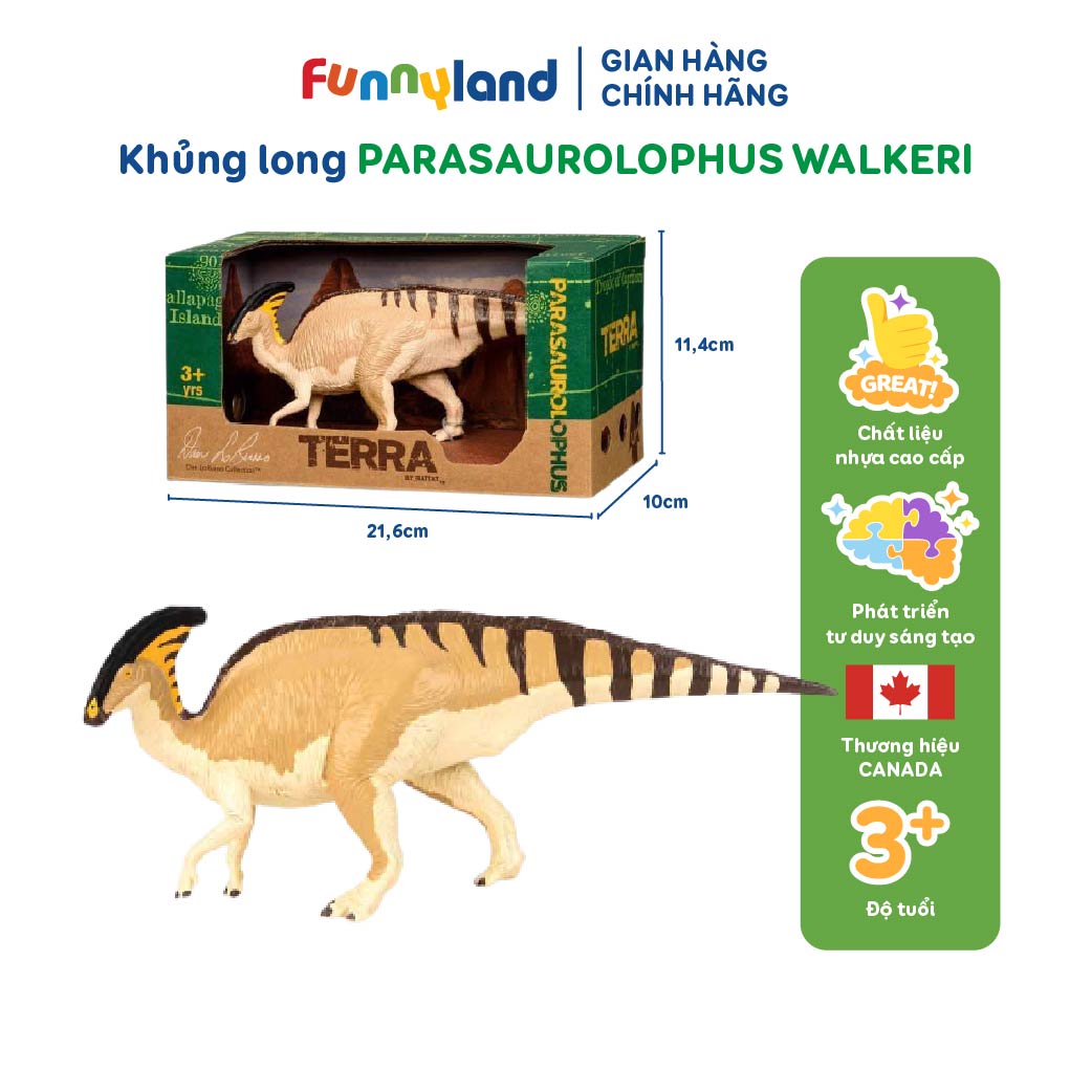 Mô hình Khủng long PARASAUROLOPHUS WALKERI