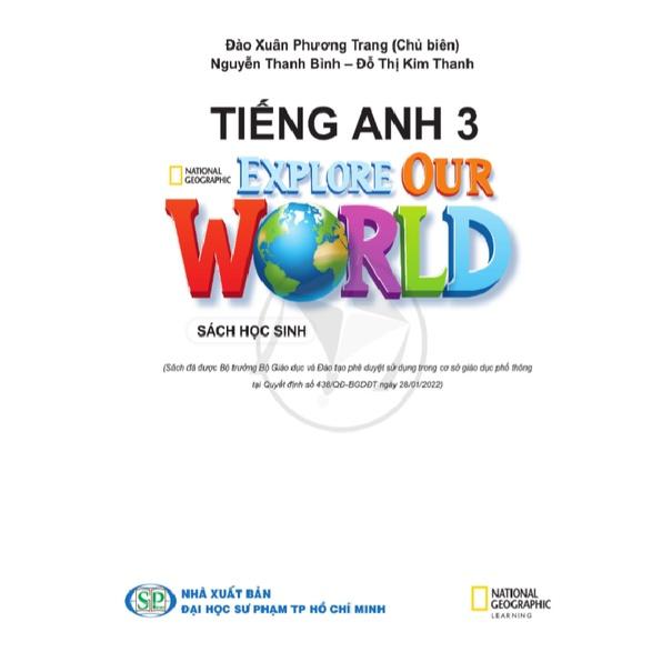 Tiếng Anh lớp 3 - Explore Our World (Cánh Diều)