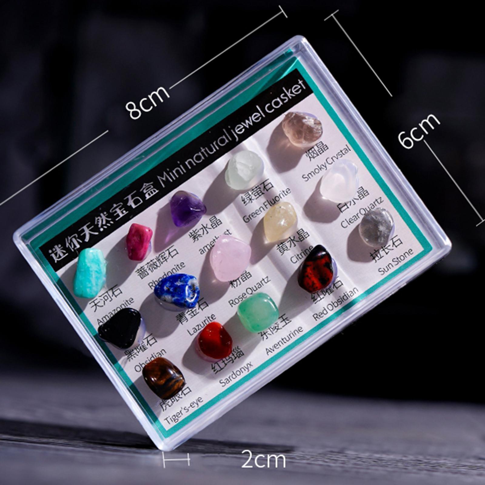 Introductory Rock Set 15pcs   Mineral Gemstone