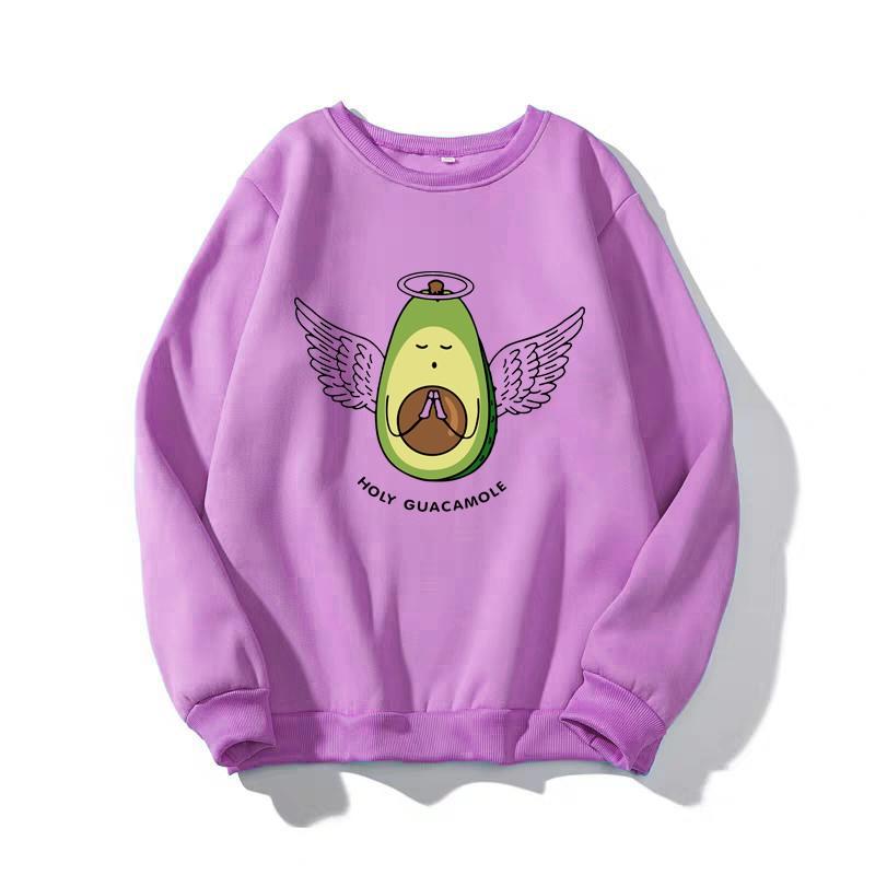 ÁO SWEATER NAM NỮ IN QUẢ BƠ THIÊN THẦN