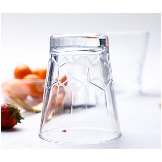 Bộ 6 ly D1074A Duralex - Hexagone trong Clear 300ml Thủy tinh cường lực cao cấp Pháp