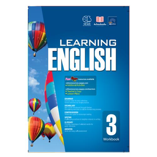 Sách learning english 3 tiếng anh lớp 3 ( 8 - 9 tuổi )