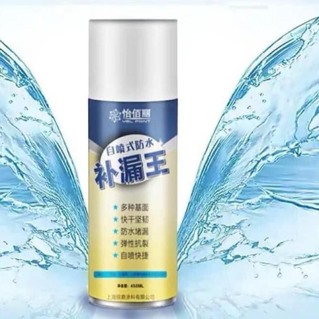 Chai Xịt Chống Thấm Chống Dột Tường nhà, Trần Nhà, Mái Tôn, Mái ngói, Tấp lợp, Ống nước, Bể nước ...