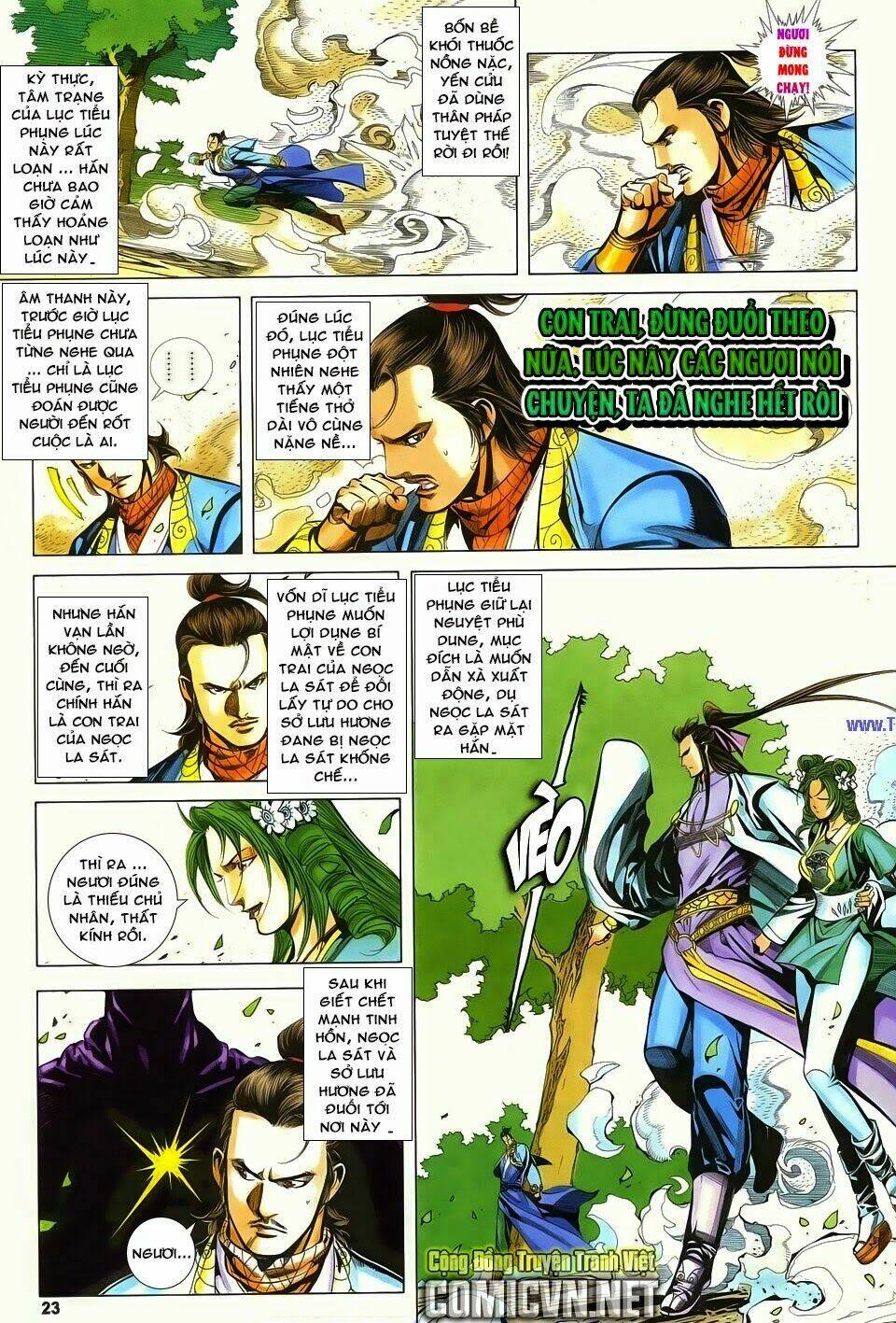 cổ long quần hiệp truyện chapter 81 23