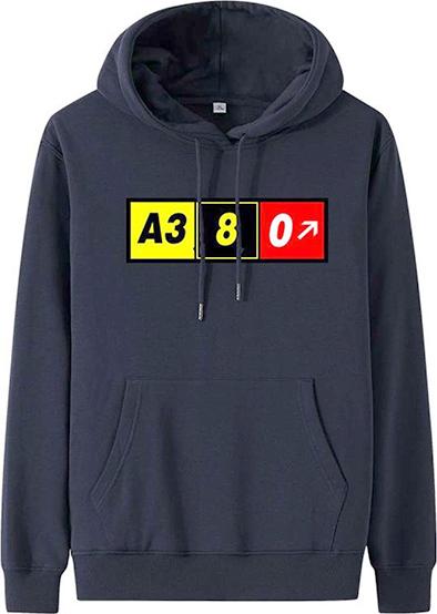 Men's casual sports hooded Sweatshirt cotton long-sleeved pullover coat