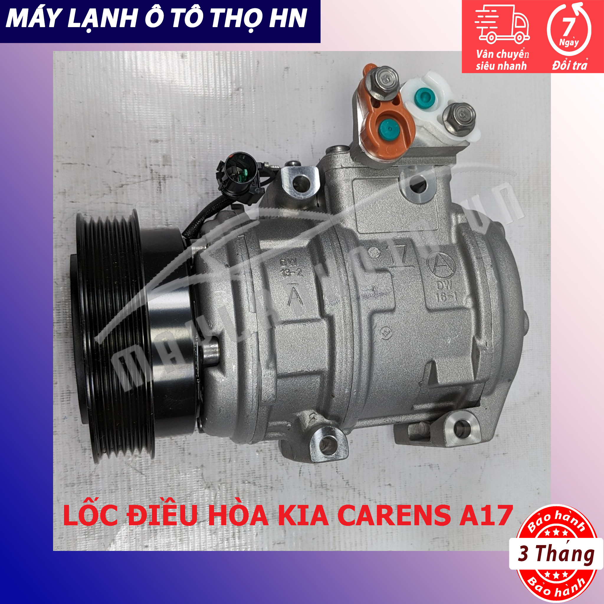 Lốc điều hòa Kia Carens thân 17 2006 2007 2008 2009 2010 2011 2012 Hàn Quốc 06 07 08 10 11 12 97701-1D100
