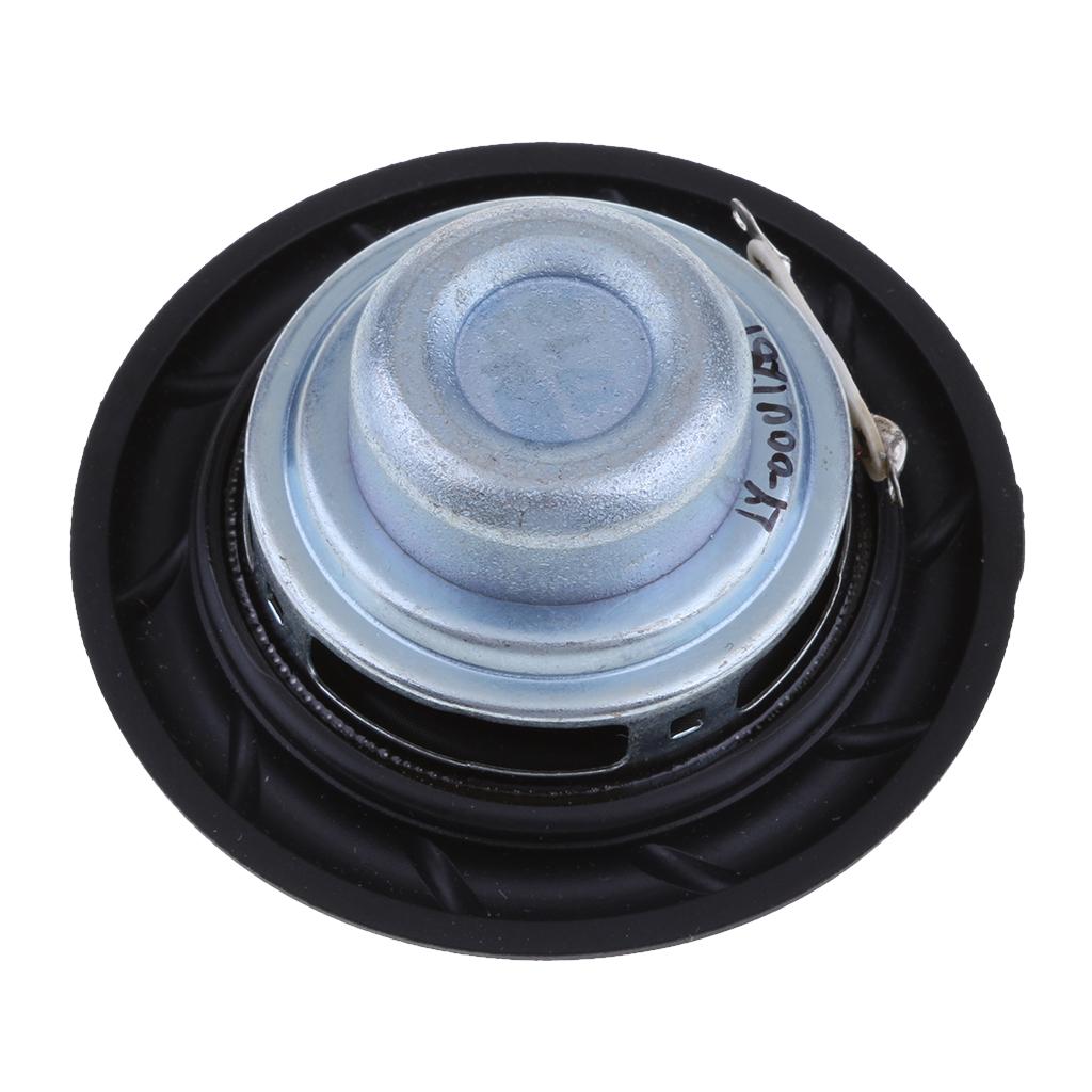 2x40mm 4Ohm 5W Full Range Audio Speaker Round Loudspeaker 16 Coil PU Edge