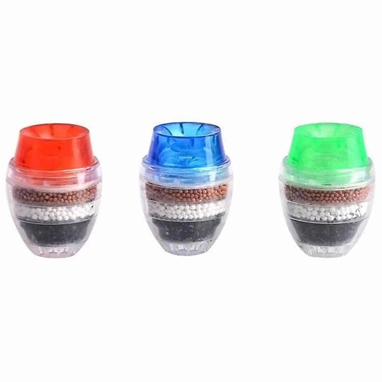 Combo Bộ Dụng Cụ Nhà Bếp : Nắp Đậy Bồn Rửa Bát, Nhà Tắm + Đầu Vòi Lọc Sạch Nước Than Hoạt Tính Nhiều Lớp - Hàng chính hãng