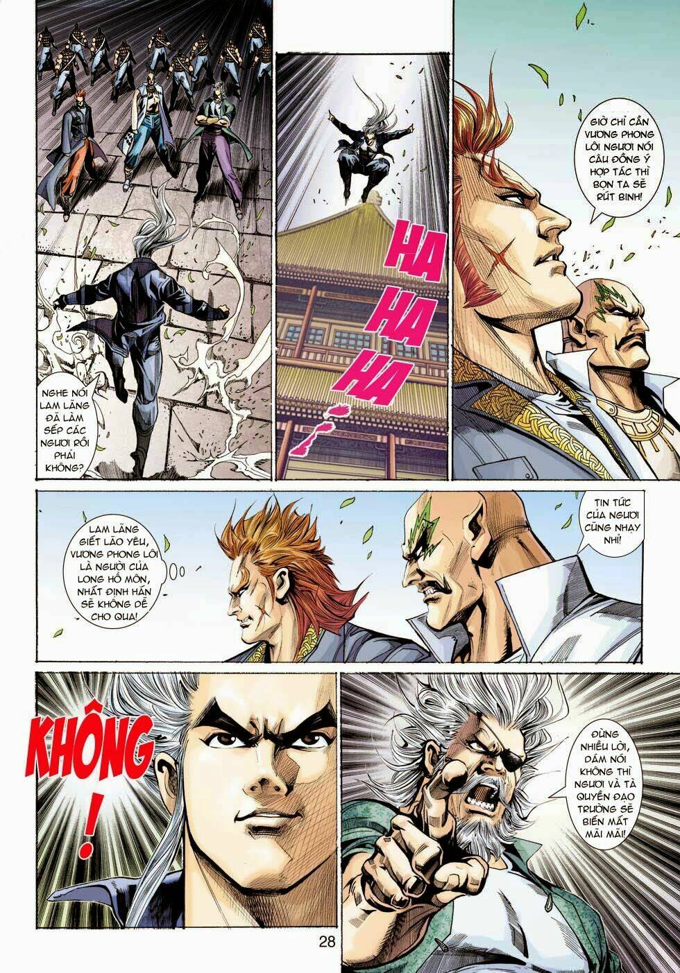 tân tác long hổ môn chapter 338 28