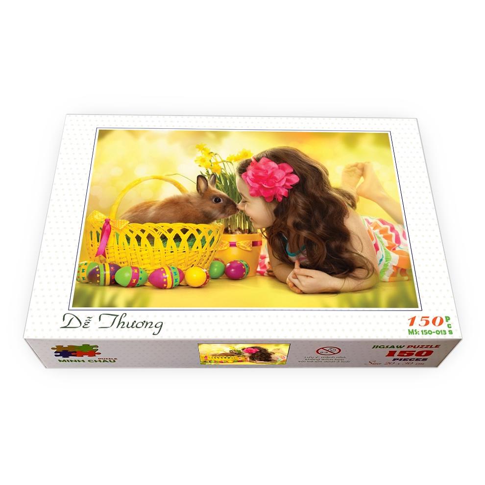 Bộ ghép hình hộp 150 mảnh-Dễ Thương