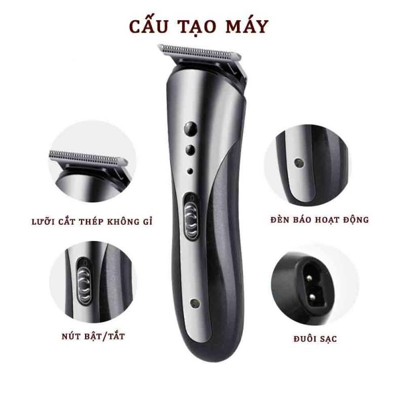 Tông đơ cắt tóc kemei 1407 kiêm cạo râu, tỉa lông mũi 3 trong 1 .