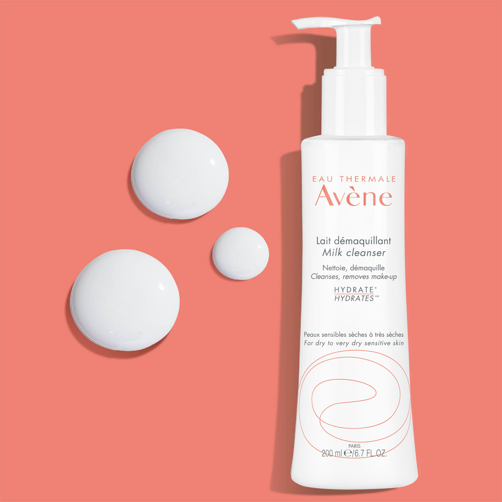 Sữa Rửa Mặt/Tẩy Trang Avene Dịu Nhẹ - Avene Gentle Milk Cleanser 200ml