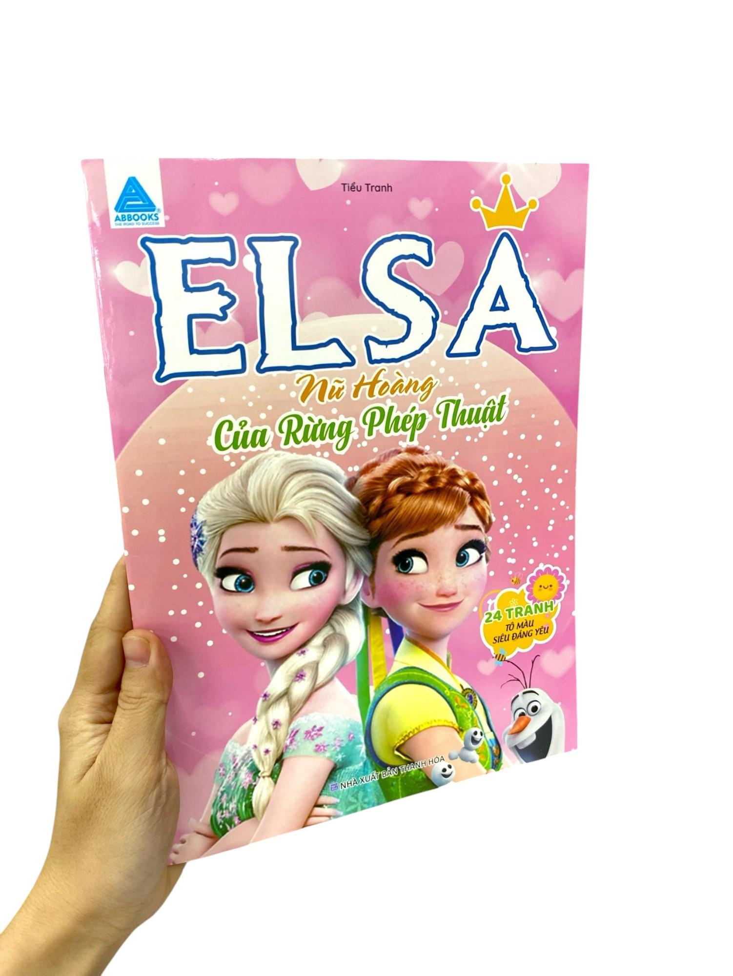 Sách - Elsa - Nữ Hoàng Của Rừng Phép Thuật
