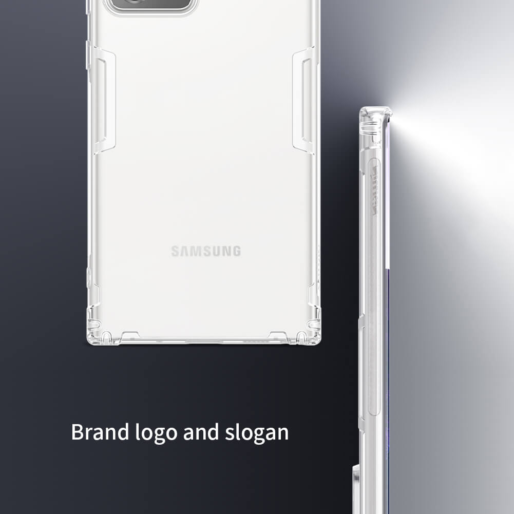 Ốp lưng dẻo silicon cho Samsung Galaxy Note 20 Ultra hiệu Nillkin mỏng 0.6mm, chống trầy xước - Hàng chính hãng