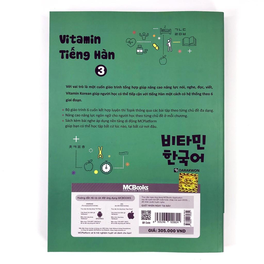 Sách - Vitamin Tiếng Hàn 3