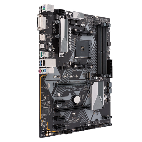 Bo mạch chủ Main ASUS PRIME B450-PLUS Socket AMD AM4 - Hàng Chính Hãng