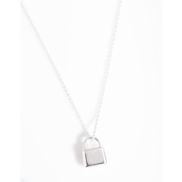 Dây chuyền bạc ổ khóa YN JEWELRY