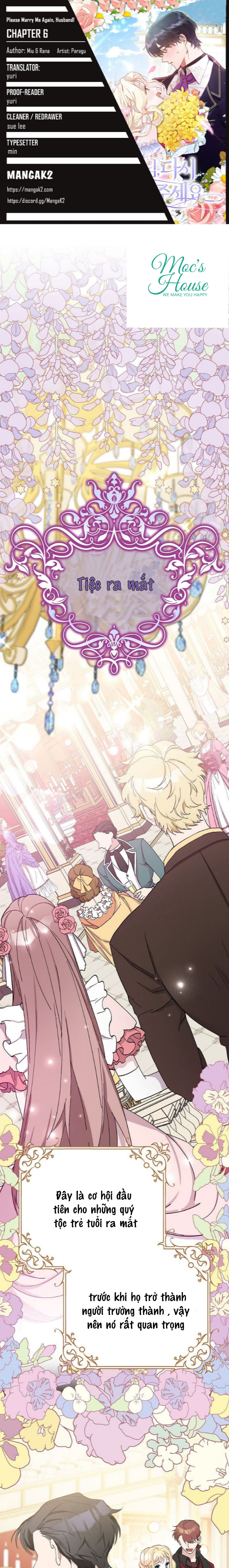 hãy cưới em lần nữa nhé, chồng yêu! chapter 6 1