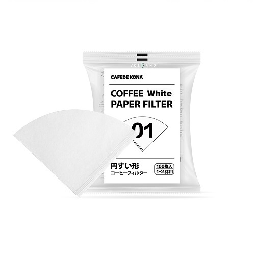 Giấy lọc phễu V60 tẩy trắng Cafede Kona Made in Japan