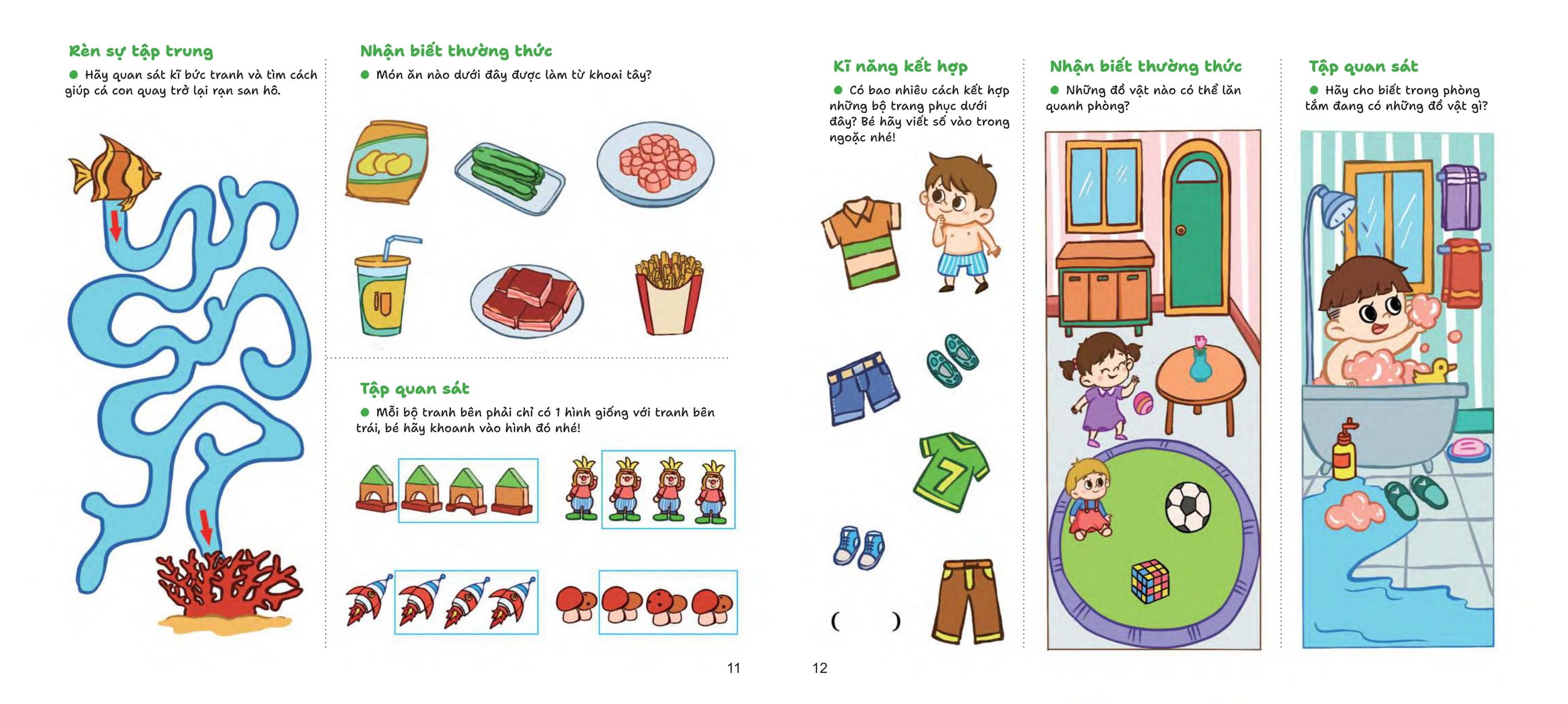 Sách - Giúp Bé Rèn Luyện Tư Duy Qua 1600 Câu Đố - Càng Chơi Càng Thông Minh - 5-6 Tuổi