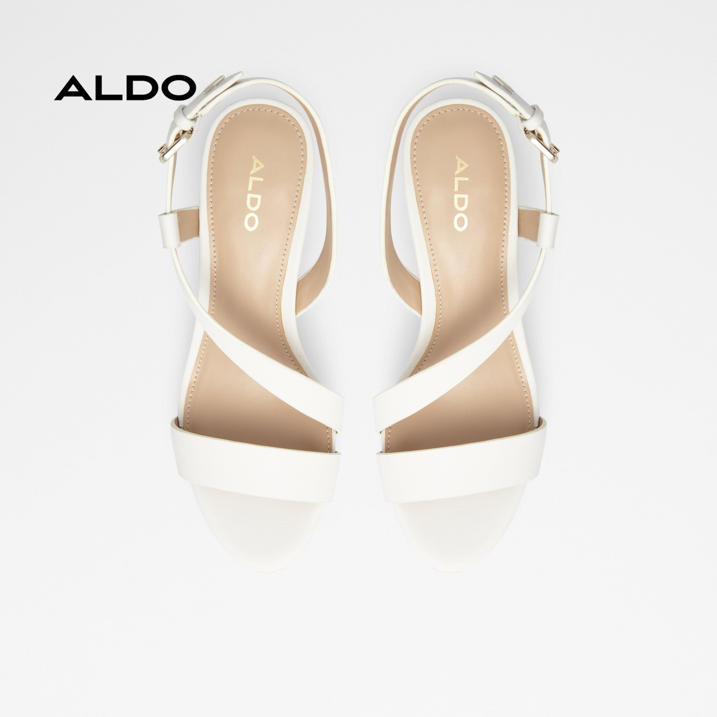 Giày đế xuồng nữ ALDO ETIRAVEN100 - White - Size