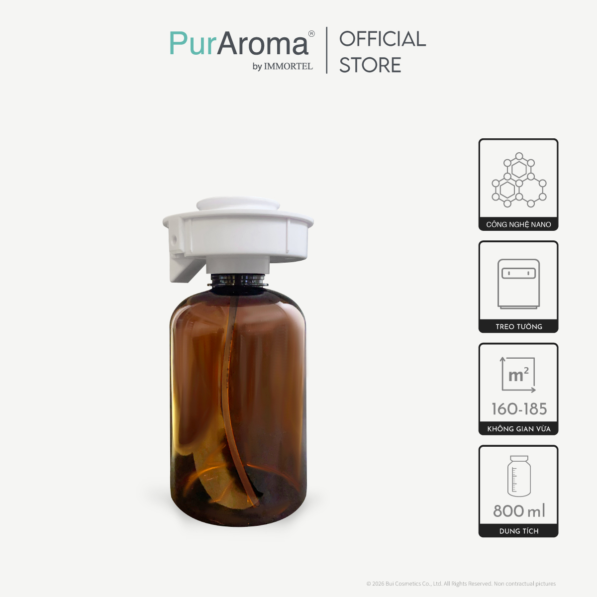 Máy Khuếch Tán Công Nghiệp PurAroma APA 6 - Công Nghệ Nano Khuếch Tán Siêu Âm
