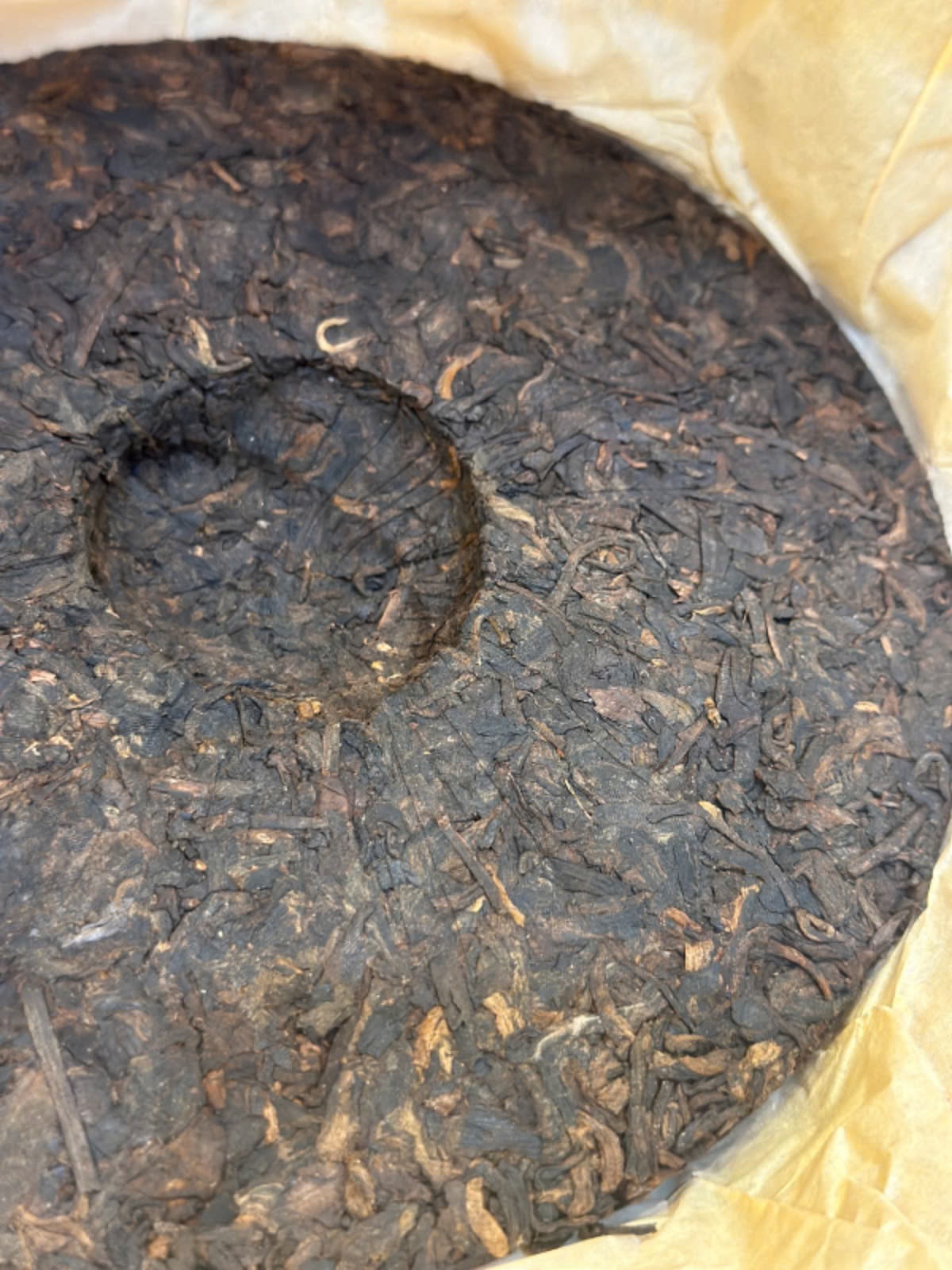 BÁNH TRÀ PHỔ NHĨ CHÍN "BỐ LÃNG TRẦN HƯƠNG" - 357G - TRÀ TIÊU HÓA KHỎE - TRÀ QUÀ TẶNG - SHU PUERH