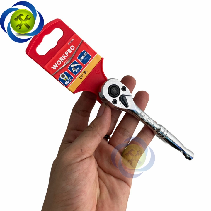 Cần siết tự động 1/4 inch Workpro WP271004 nút gạt đảo chiều