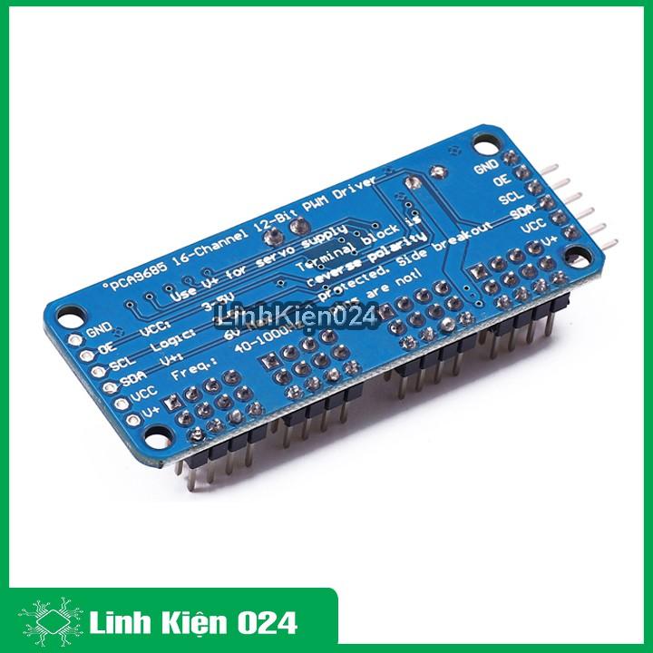 Mạch Điều Khiển Servo/PWM 16 Kênh I2C PCA9685