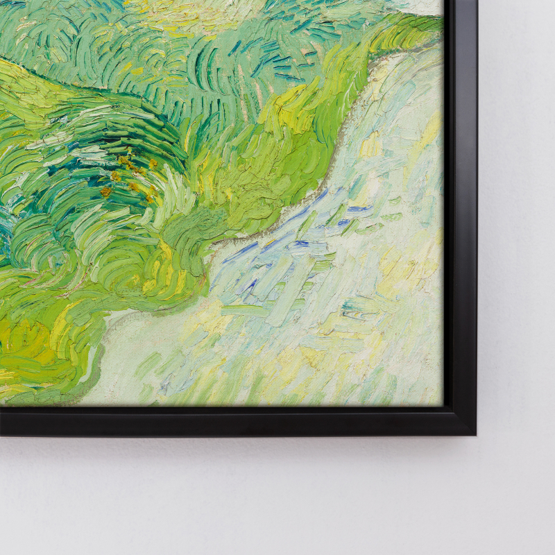Green Wheat Fields, Auvers – Tranh in canvas trang trí treo tường danh hoạ thế giới