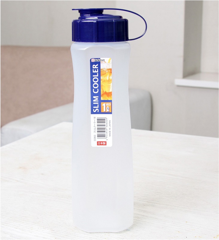 Bình nước du lịch Slim Cooler 1.0L - Hàng nội địa Nhật Bản nhập khẩu chính hãng