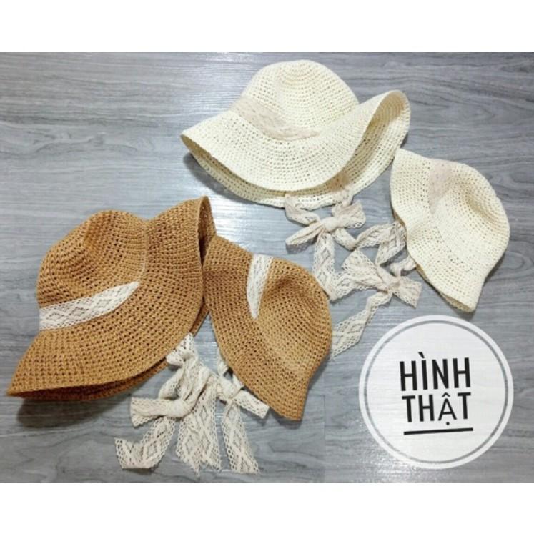 Nón nơ ren cho bé 2-6 tuổi