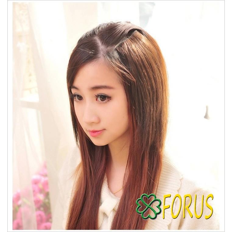 Tóc kẹp phồng 2 bên