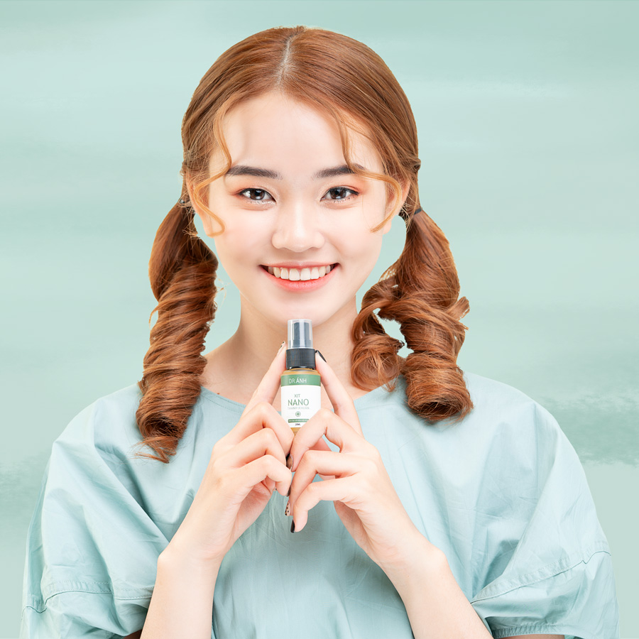 Xịt Nano Thanh Khuẩn Dr. Ánh Khử Mùi Hôi Nách - Hôi Chân