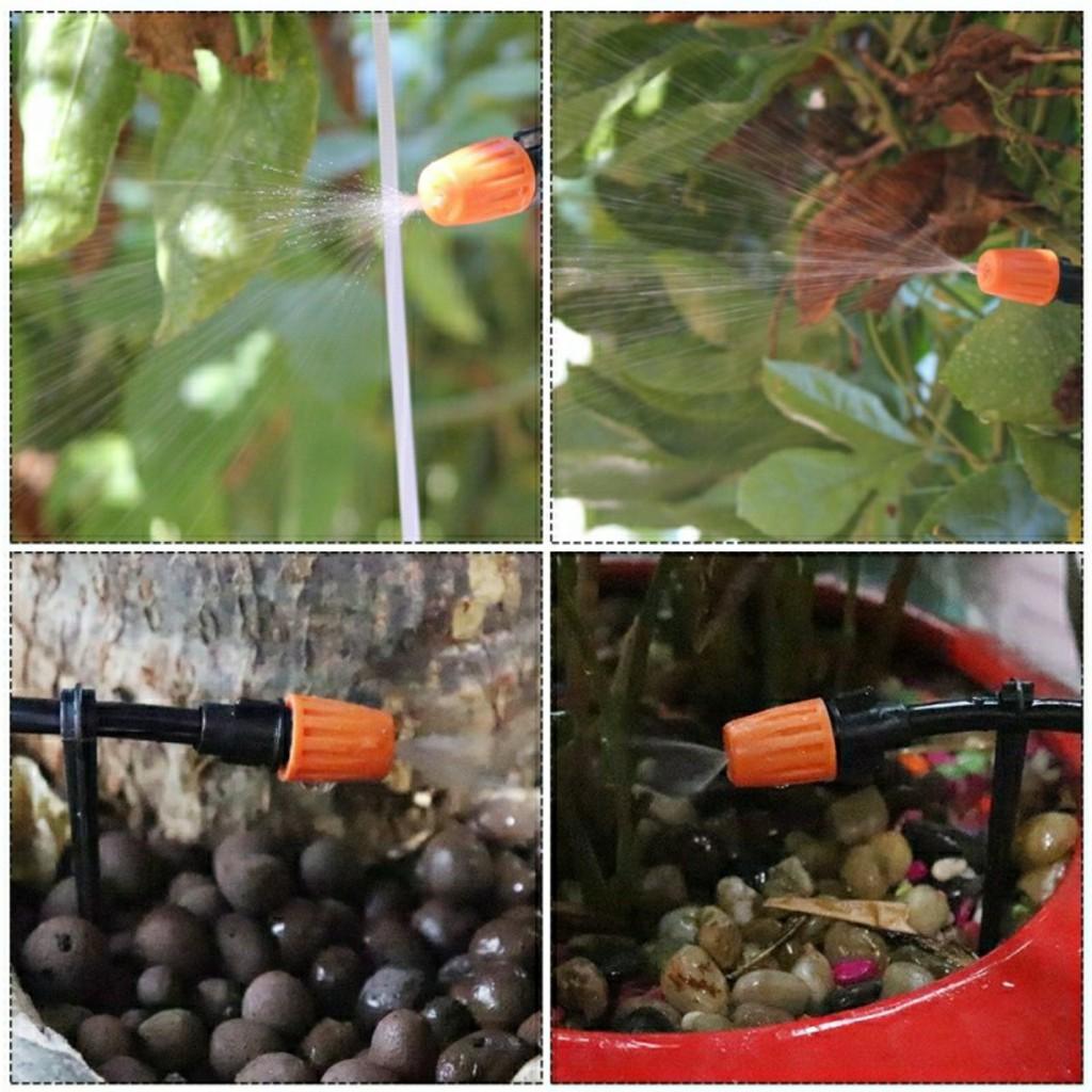 Bộ phun sương 15 đầu phun - Bộ phun sương cam