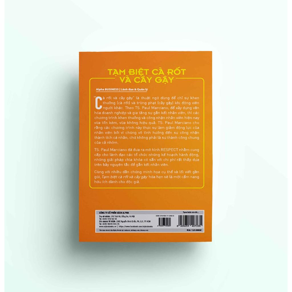 Sách - Tạm biệt cà rốt và cây gậy