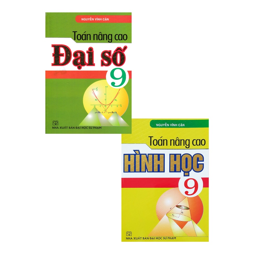 Combo Toán Nâng Cao Đại Số + Hình Học Lớp 9 - HA