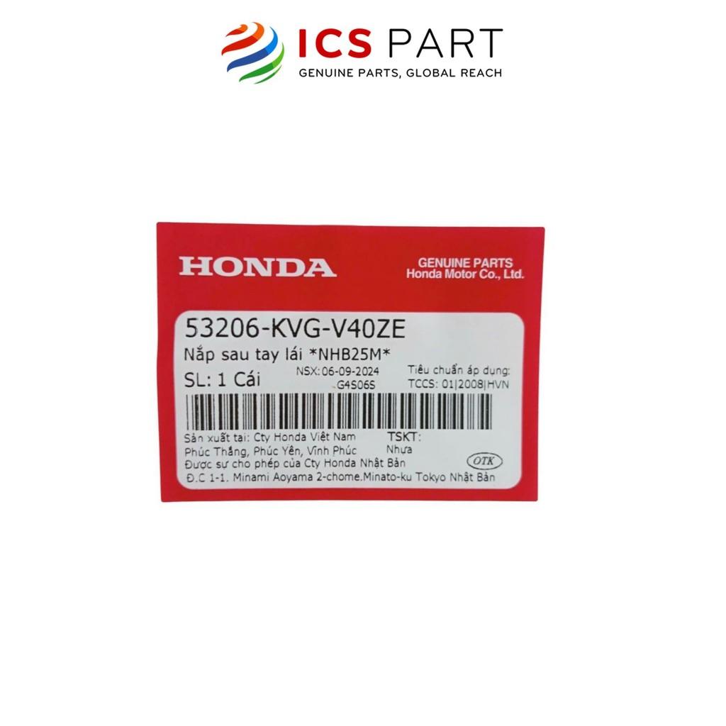 Nắp Sau Tay Lái (Nhựa Gáy) HONDA Air Blade 110 (Béo) 2011-2012 Đen Nhb25M (53206KVGV40ZE)