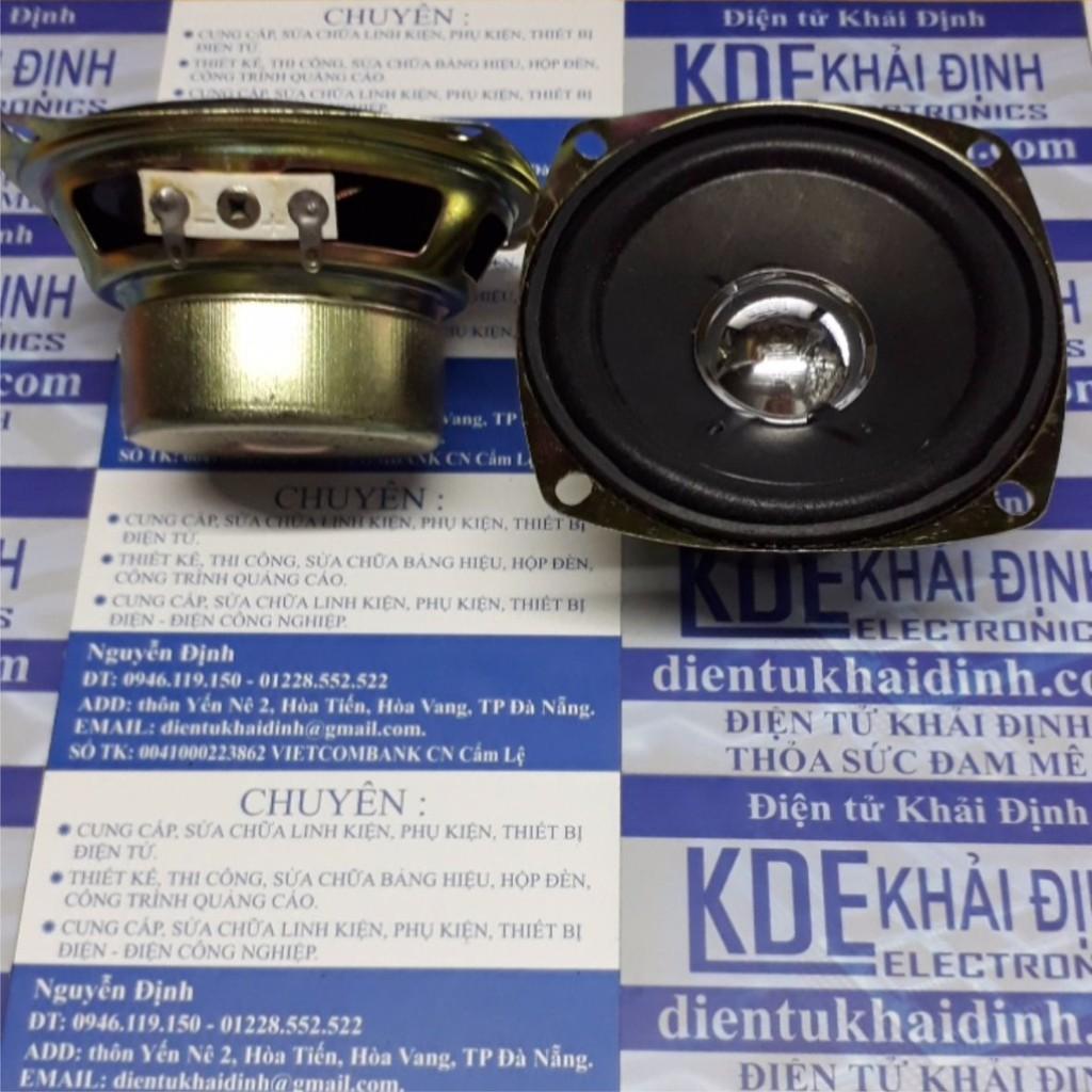 loa màng rung, loa rời phi 78mm 3 inches 4OHM 10W kde4642