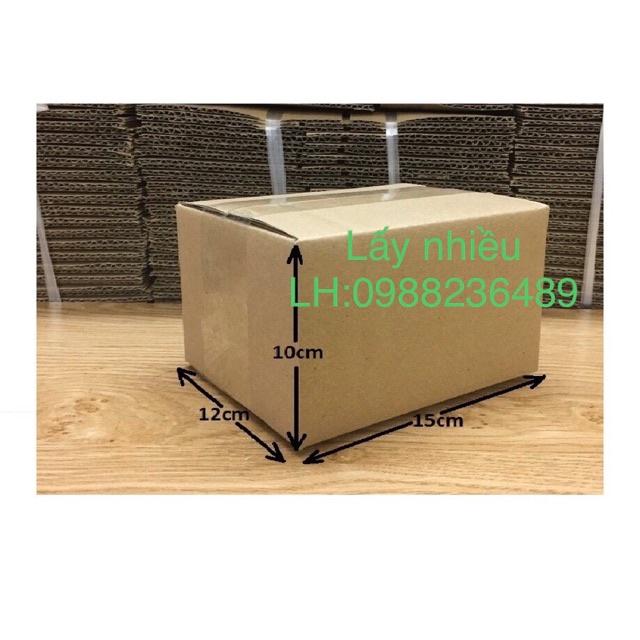 15x12x10 Hộp carton đóng hàng giá xưởng - Combo 20 hộp