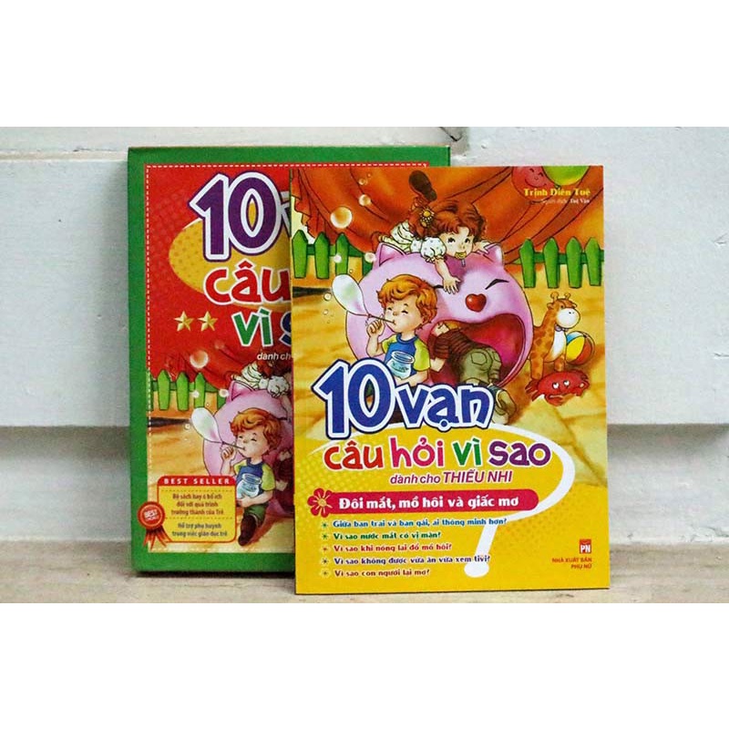 Combo 10 Vạn Câu Hỏi Vì Sao Tập 2 (Hộp 5 Cuốn)