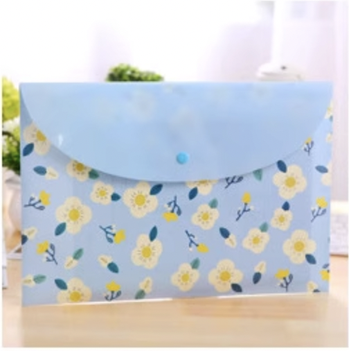 Túi đựng hồ sơ kích thước 33.6x23.2CM phong cách Hàn Quốc ngọt ngào dễ thương PK1271
