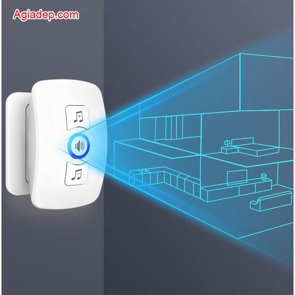 Chuông cửa không dây ADG-X1 siêu xịn Tiện dụng