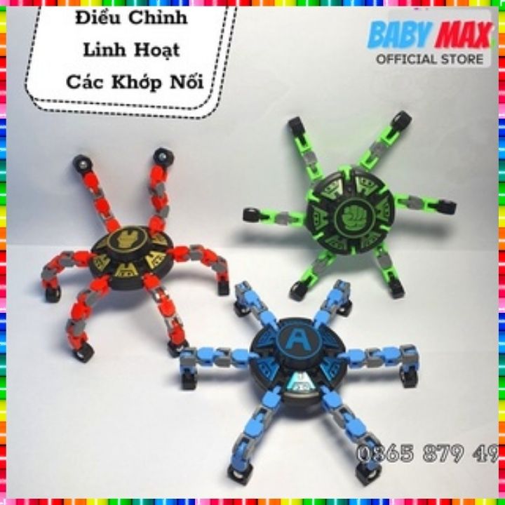 Con quay spinner phát sáng có đèn đồ chơi vận động cho bé