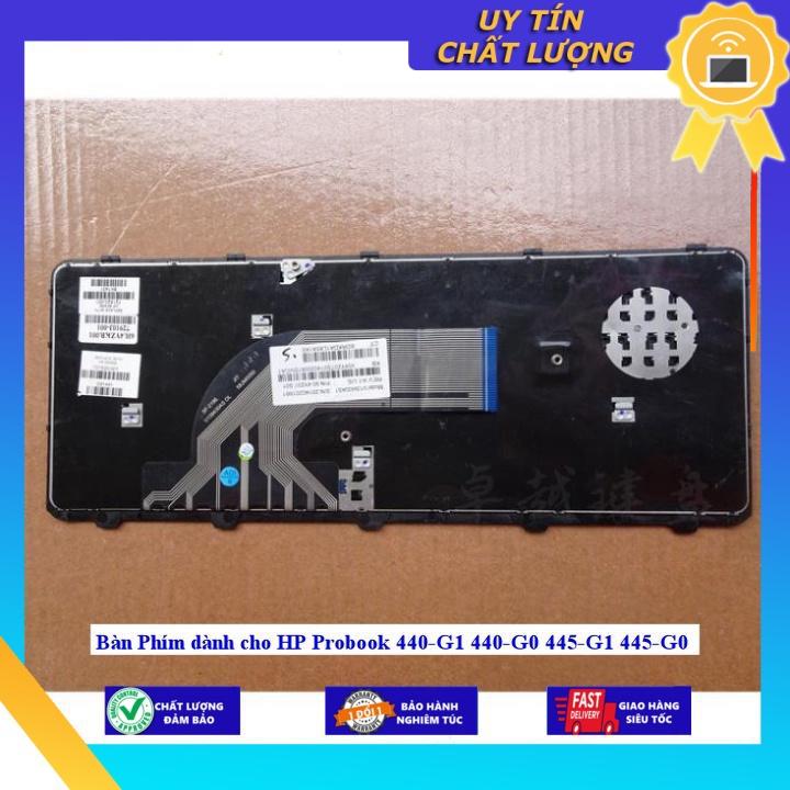 Bàn Phím dùng cho HP Probook 440-G1 440-G0 445-G1 445-G0  - Tốt Ko khung Có Led - Hàng Nhập Khẩu New Seal