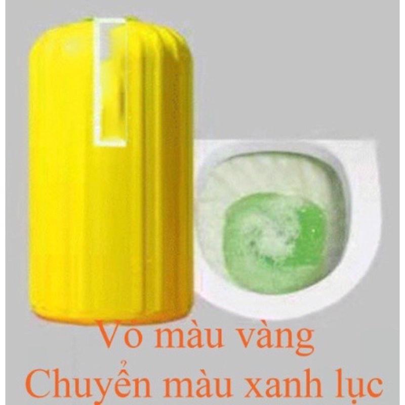 Lọ thả bồn cầu hàn quốc, lọ tẩy bồn cầu diệt khuẩn khử mùi làm thơm toilet phiên bản mới với 4 màu sắc tự nhiên
